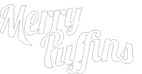 Merry Puffins Logo Great Deals on Quality Accessories for Home and Kitchen or Wherever